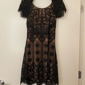 For love and lemons low back lace dress size M